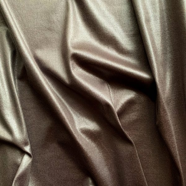 BROWN JERSEY KNIT FABRIC