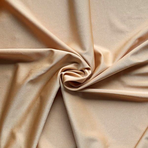 Shiny Nude Nylon Lycra Fabric