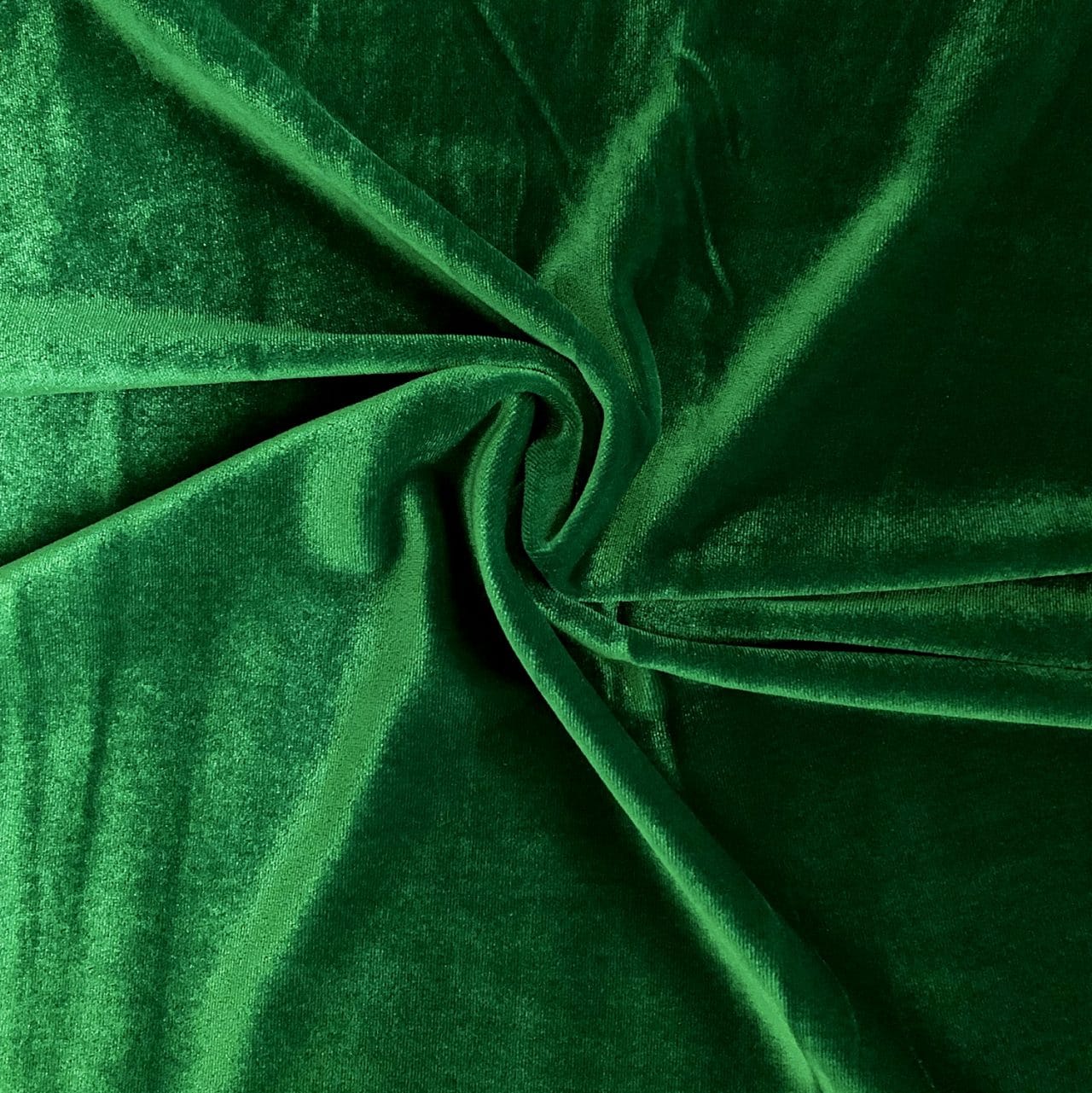 Solid Green Velvet Fabric - Fabric By The Yard - Solid Stone Fabrics, Inc.