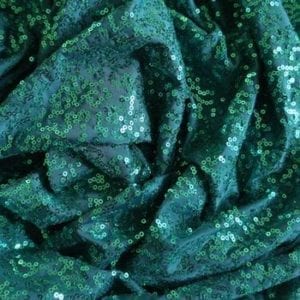 GaGa Jade 3mm Swirl Sequin Fabric