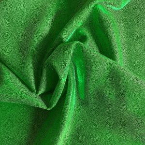 Green Metallic Stretch Fabric By the Yard or roll.