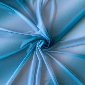 Blue Ombre Mesh Fabric