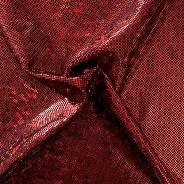 Red Broken Glass Fabric - SOLID STONE FABRICS, INC.