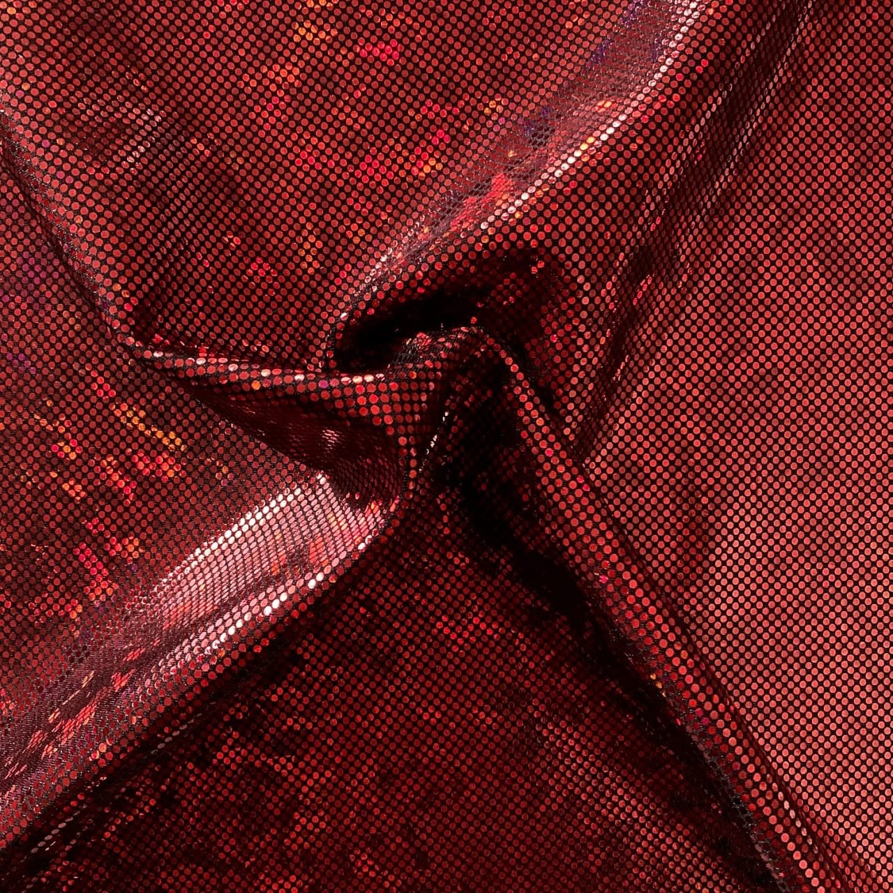 Red Broken Glass Fabric - SOLID STONE FABRICS, INC.