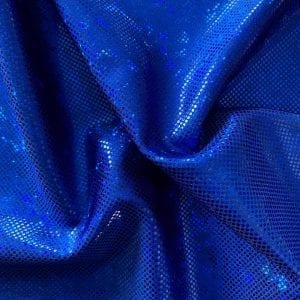 Royal Blue Shattered Glass Fabric - SOLID STONE FABRICS, INC.