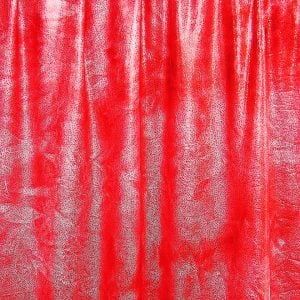 Spectacular - Red Glitter Tie Dye features tie dye stretch fabric topped with silver foil glitter for brilliant sparkle and shine.