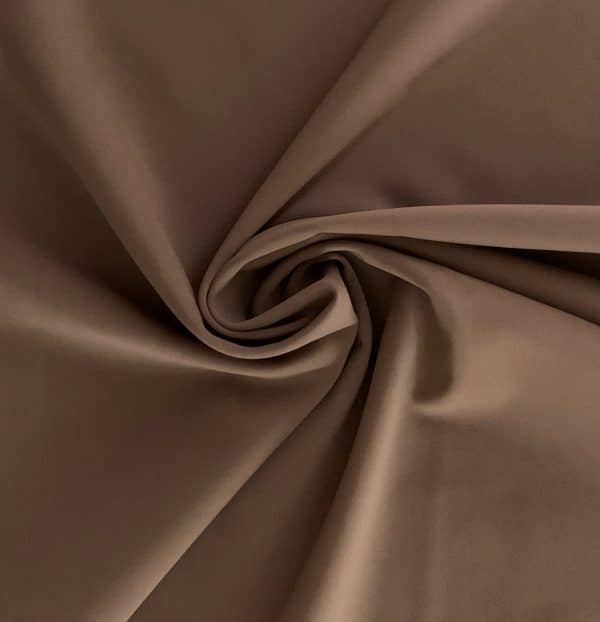 Brown Econyl Stretch Fabric for Swim