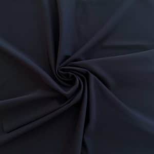 Matte Navy Blue Swimwear Fabric