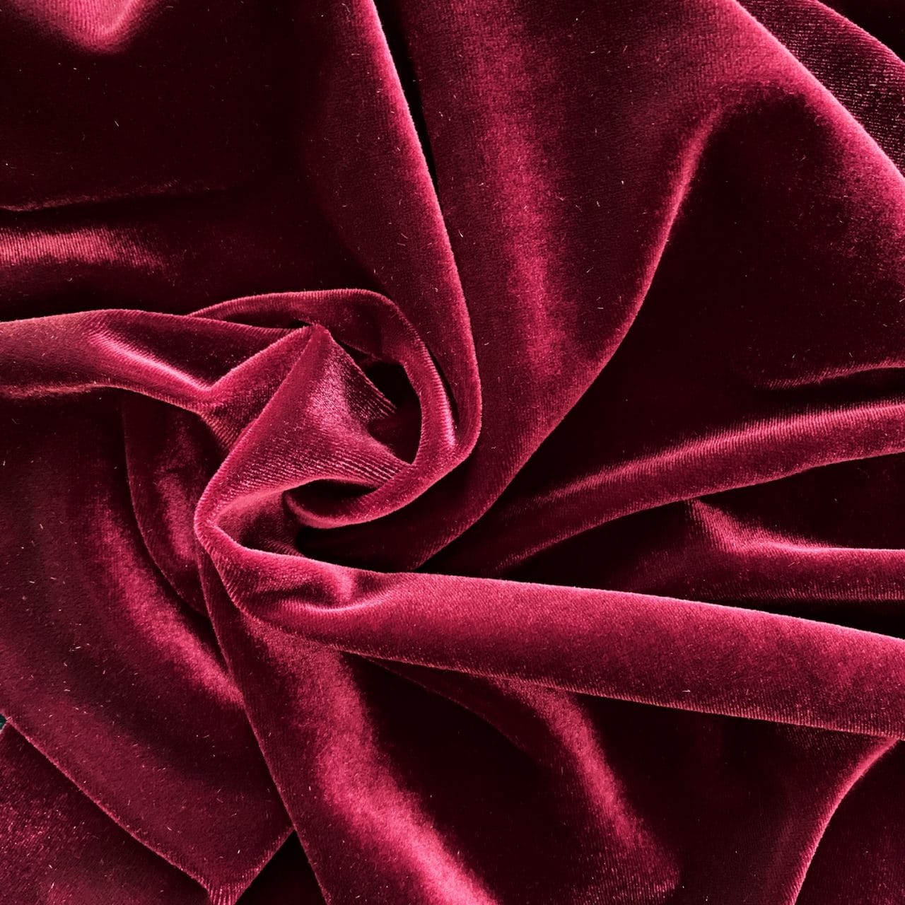 Solid Burgundy Velvet Fabric - Specialty Fabrics by the Yard - Solid Stone Fabrics, Inc.