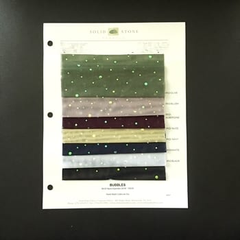 Sequin Dot Mesh Swatches