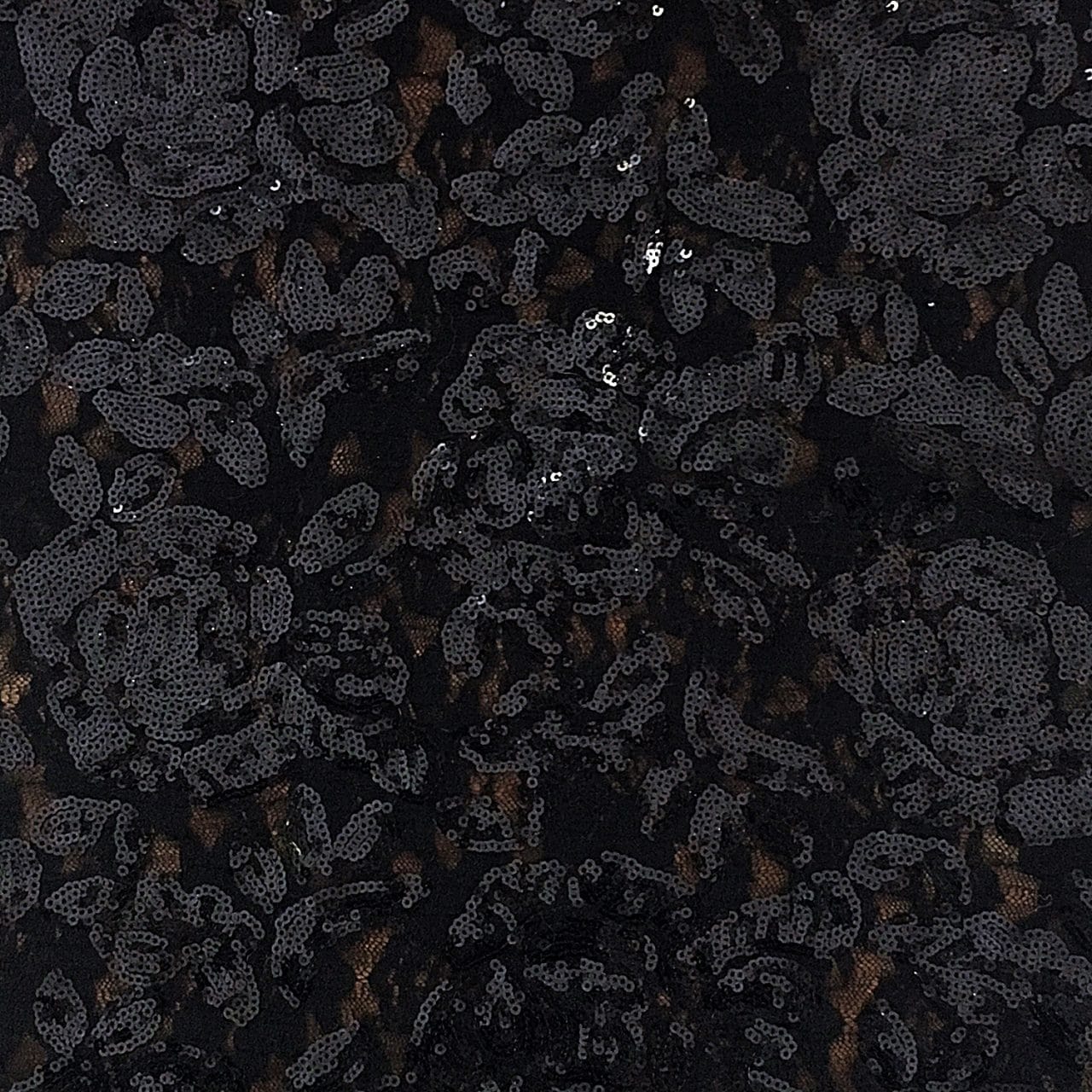 Petals Sequin - Black