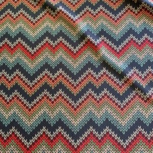 Sweater Knit Print Fabric