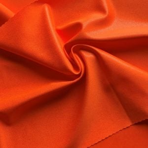 Neon Orange Stretch Fabric