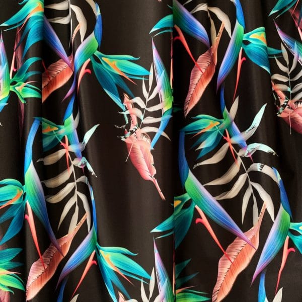 Tropical Print Swimwear Fabric
