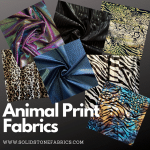 1990's Neon Animal Print Heavy Cotton Fabric 1.75 yards