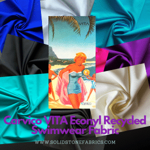 Carvico VITA - Recycled Swimwear Fabric - Econyl Fabric - Wholesale Eco Friendly Fabric