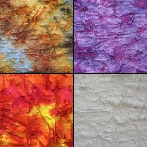 Shredded Texture Fabric - Zombie - Solid Stone Fabrics