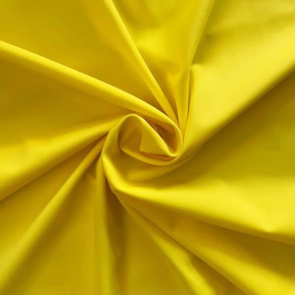 Yellow Econyl Bikini Fabric