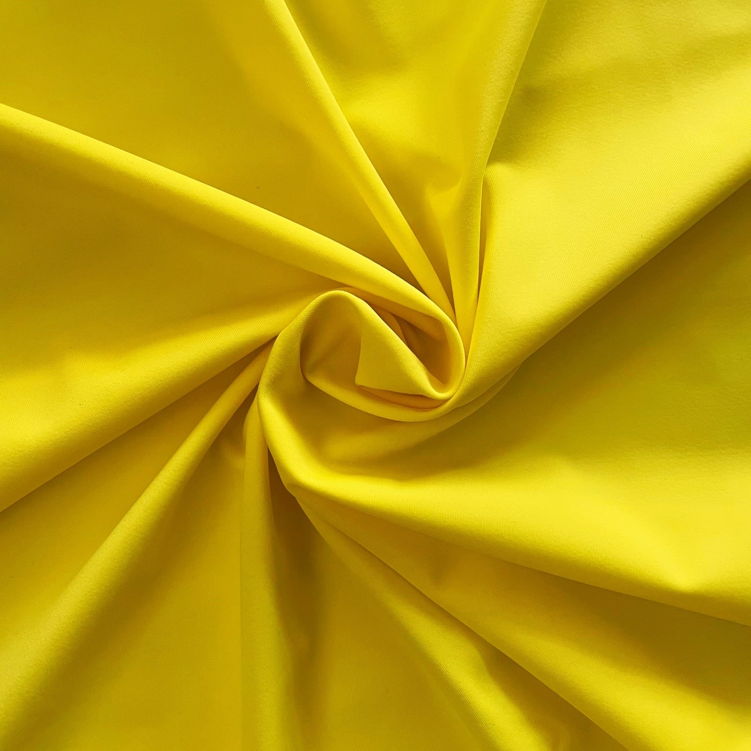 Yellow Econyl Bikini Fabric